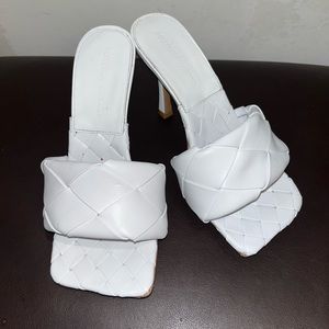 Sandal fashion heels
